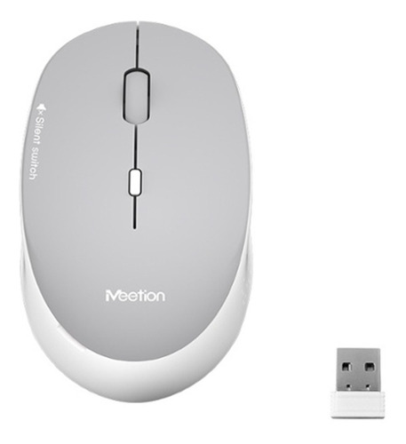 Mouse Inalámbrico Meetion  R570 Gris