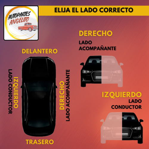 Kit Trompa Opticas Giros Ford Fiesta Español 1994 A 1996 Ambos Lados