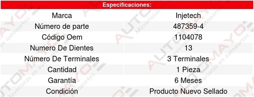 Distribuidor Safari 6cil 4.3l 96 Al 05 Injetech 8161761