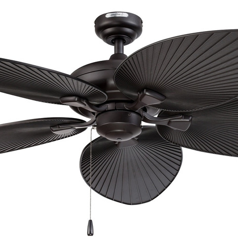 Ventilador De Techo Huracan 5 Aspas Chocolate 52 Pul Coolfan