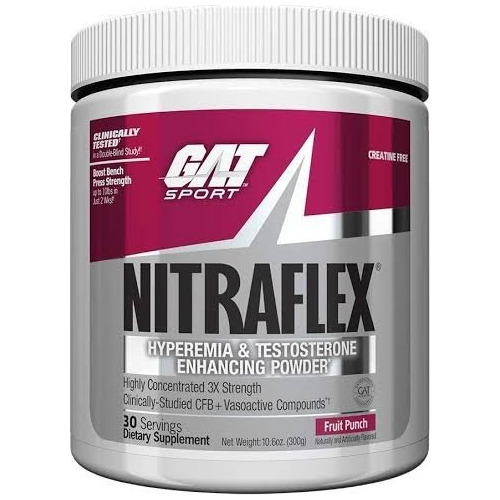 Nitraflex 30 Servicios Pre Workout Gat Sport - Tienda Física