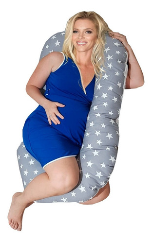 Imagen 2 de 7 de Almohada Amamantar,descanso Cuerpo Entero.funda Extraible