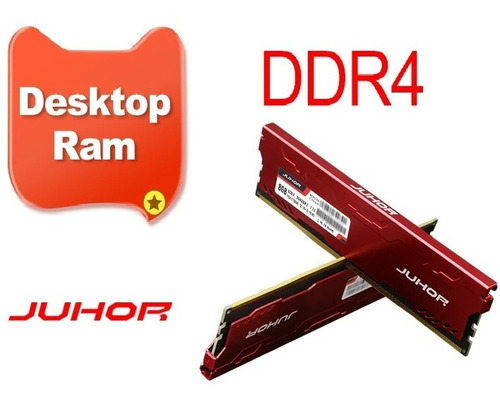 Imagem 1 de 5 de Memória Ram Ddr4 16gb 2x8gb 'juhor' Gamer Pc4-19200 2400mhz