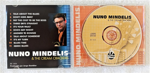 Nuno Mindelis And The Cream Crackers Cd Blues Guitar (Usado)