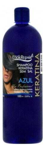 Shampoo Azul Sin Sal 1000ml Look Repair