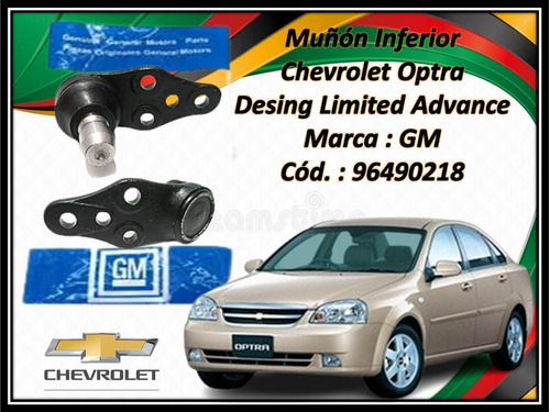 Muñon Inferior Chevrolet Optra Desing Limited Advance 1.8