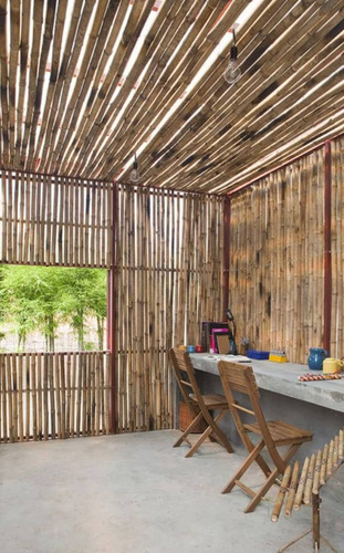 Bambú, Decoracion Y Construcción