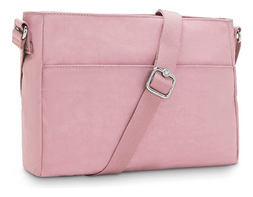 Kipling New Angie Bolsa Crossbody Gde 100% Original Color Lavender Rose