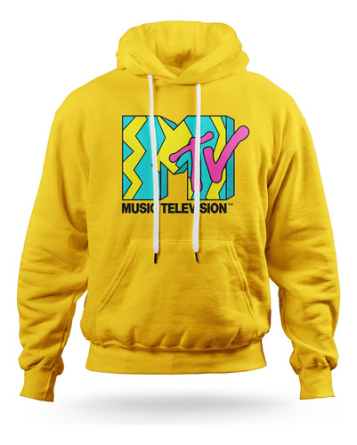 Sudadera Hoddie Logo Retro Mtv 002