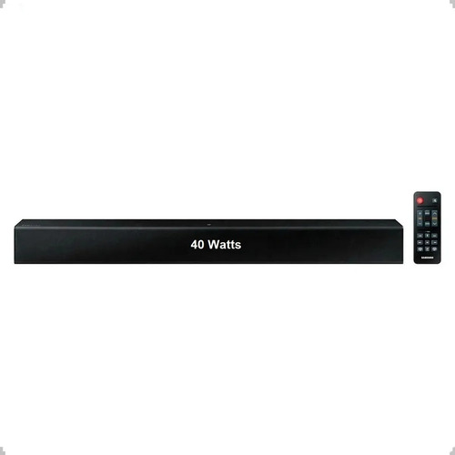 Imagen 1 de 10 de Barra De Sonido Samsung Hw-t400 80w 2ch Bluetooth Usb Mp3