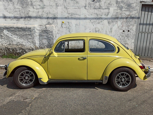 Volkswagen Fusca 1.300l Ano 1977 - Amarelo Java