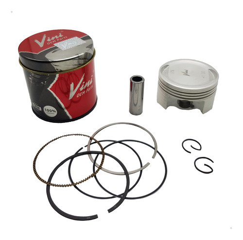 Kit Pistao Vini Cg 150 Titan Cg 150 Fan Nxr 150 Bros 1.00