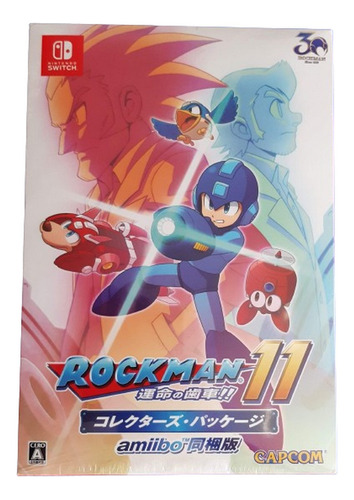 Set Box Capcom Rockman 11 Megaman Nintendo Switch Nuevo