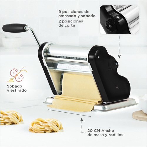 Imagen 5 de 10 de Pastalinda Máquina Clásica 200 Negra