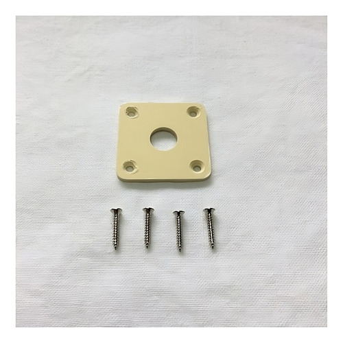 Porta Jack Plastico Para Les Paul Ds Parts Dsa188 Crema