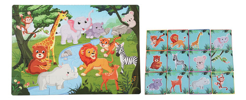 Rompecabezas De Animales Para Niños, Juguetes,