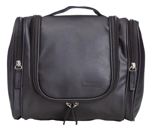 Necessaire Grande Masculina Com Divisão - Preto