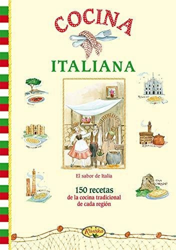 Cocina italiana, de Equipo de Todolibro. Editorial RUSTICA EDICIONES, tapa blanda en español, 2018