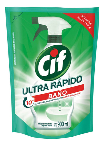 Cif - Baño - Biodegradable - Doyp - 900 Ml