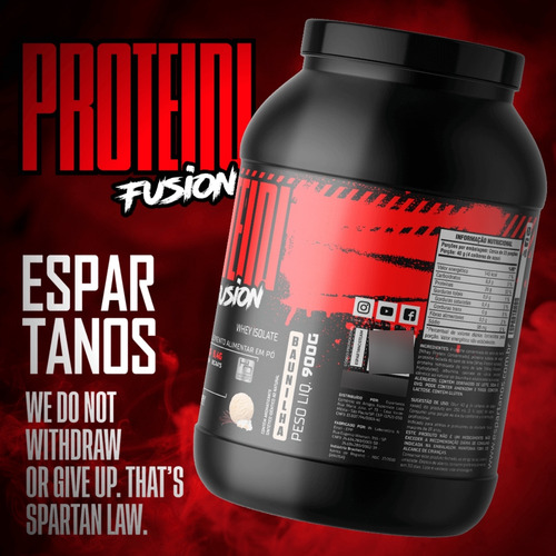 Kit Whey Protein Fusion + Bcaa + Glutamina + Shaker