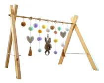 Comprar Gimnasio Bebe Montessori Conejo Corazon Crochet Crecimiento