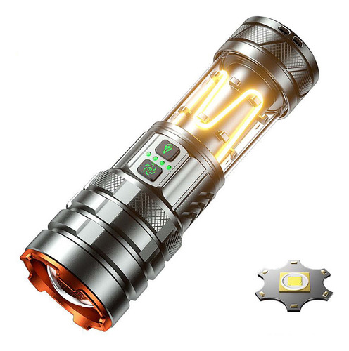 Linterna De Luz Fuerte Blanca Multifuncional Z Bright 4009