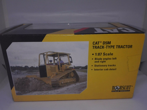 Perudiecast Cargador Cat D5m Track-type Tractor Norscot 1:87