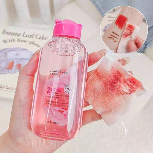 Agua Micelar,desmaquillante Ideal Para Cuidado De La Piel. Rosa&1 Pieza