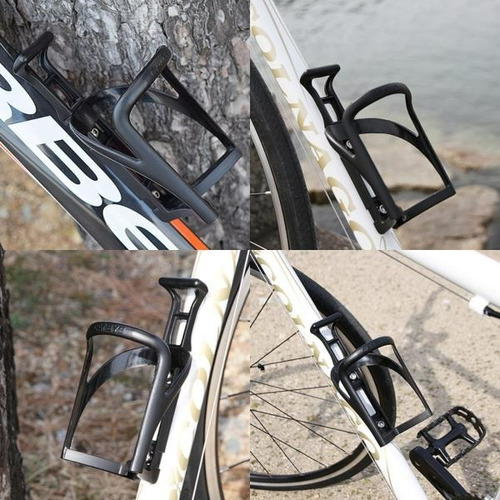 Imagen 2 de 2 de Porta Caramañola Mtb Ligera Cateye Bc-100 750cc Color Black