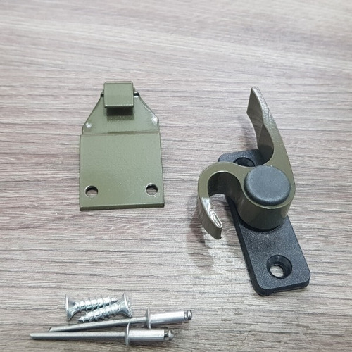 Trinco Fecho 751 Meia Lua Bronze Janela Aluminio Caracol