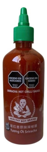 Salsa Sriracha Hot Chilli Healthy Boy Sin Tacc X 260 Grs.