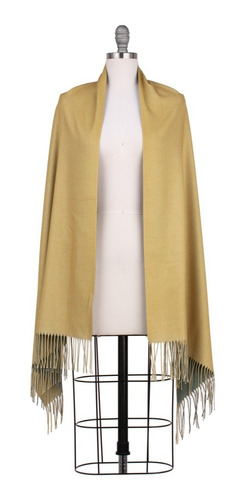 Pashmina, Chal, Bufanda De Lana Ligera, Lisa Doble Vista.