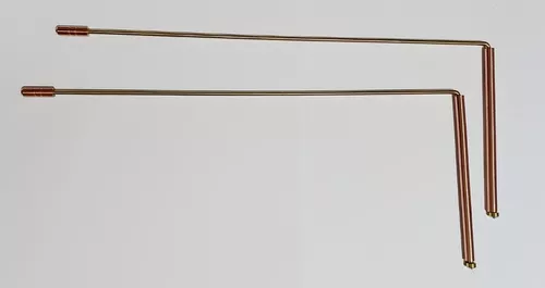 varillas-de-radiestesia 30 cm x 11 cm  Perforación de pozos de agua,  Cortinas de acero, Vara