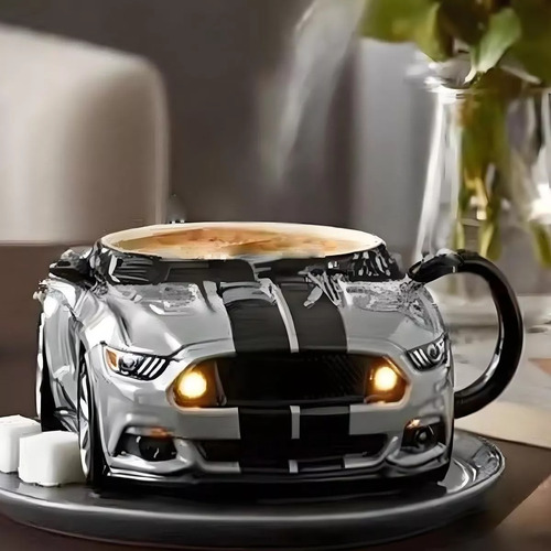 Taza De Café De Cerámica Hecha A Mano En Forma De T Con Form