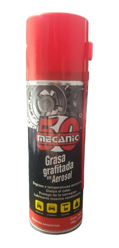 Lubricante Grasa Grafitada En Aerosol 237ml Mecanic 50