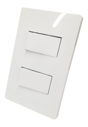 Imagem 1 de 12 de Interruptor Simples Duplo Infiniti 18061 Margirius