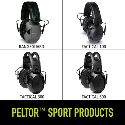 Imagem 5 de 11 de Abafador Tiro 3m Eletrônico Peltor Sport Rangeguard Rgoth4