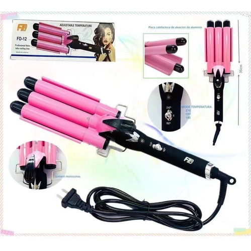 Professional Three Tube Curling Iron