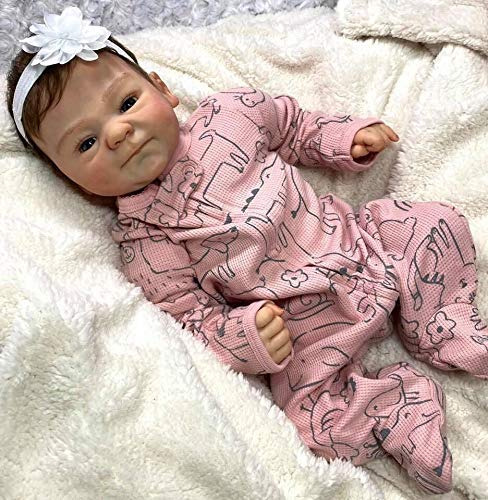 Angelbaby Reborn Baby Dolls, 18 Pulgadas Silicona Muñecas Re