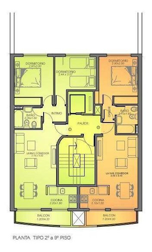 Imagen 12 de 13 de Departamento De 1 Dormitorio San Juan Y Bv. Oroño