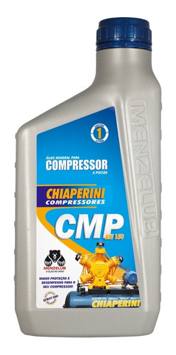 4litros Lubrificante Compressor Pistão Chiaperini Aw150