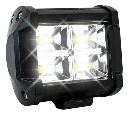 Faro 4 Led Cob Auxiliar Dually