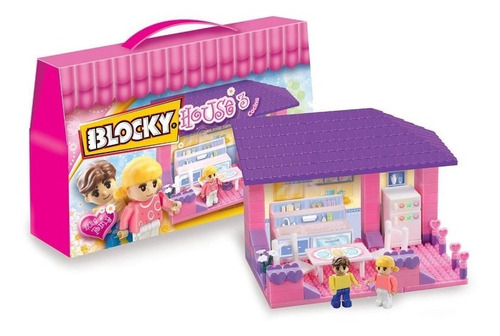 Bloques Blocky House Cocina 70 Piezas Nenas