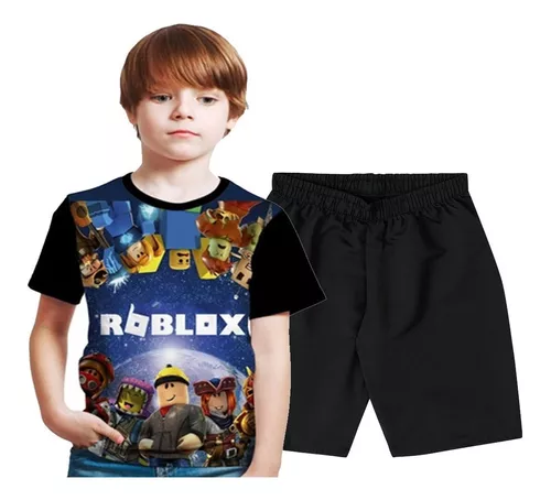 Conjunto Calça E Blusa Moletom Roblox Games