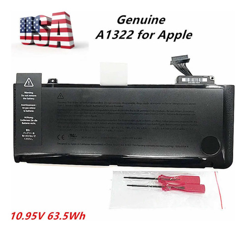 Batería Macbook Pro 13 A1278 / A1322 Original Mac Genuina