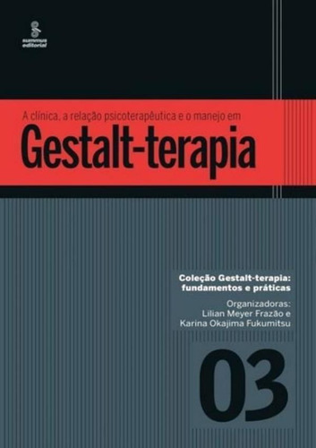Imagem 1 de 1 de Clinica, A Relacao Psicoterapeutica E O Manejo Em Gestalt-