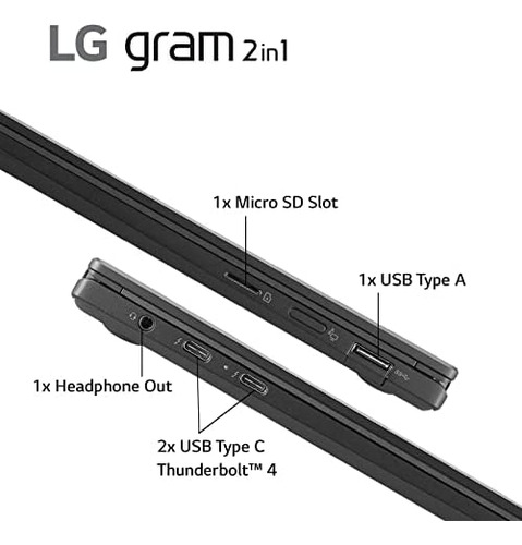 Laptop LG Gram 14t90q 2-in-1 Tablet , 14 1920 X 1200
