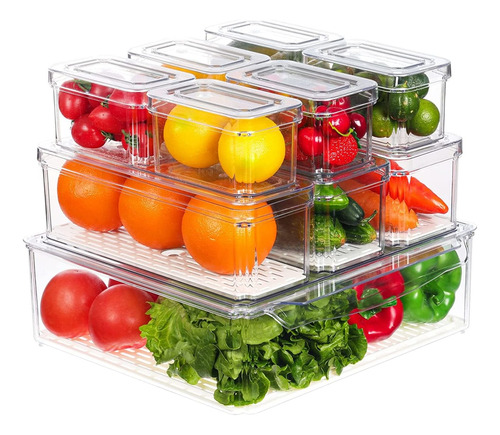 Cubos Organizadores Moretoes, Apilables, Sin Bpa, Set X 1