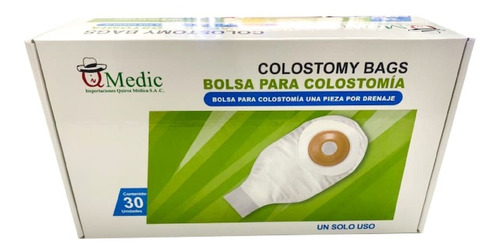 Bolsa De Colostomia Por 30 Unidades