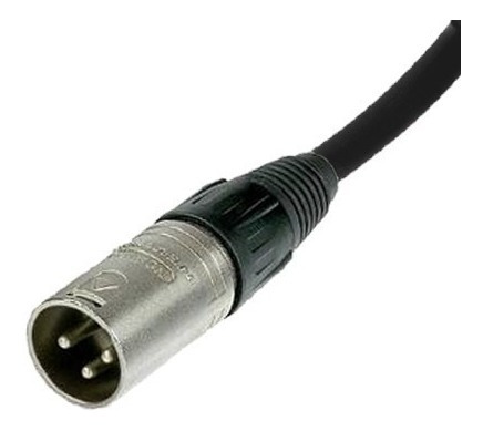 Cable Audio Xlr Canon Macho Plug Ts Mono Neutrik 25cm Cabtec
